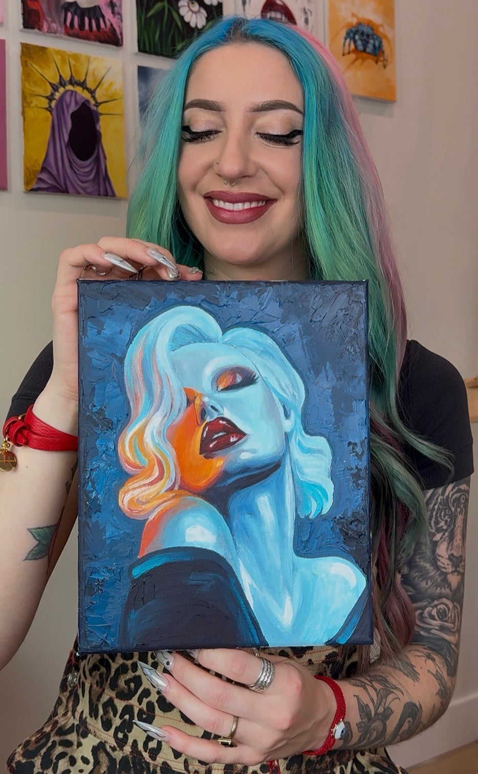 "Intuition" 8x10 oil on canvas