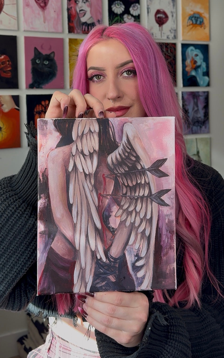 "Grief" 8x10 oil on canvas