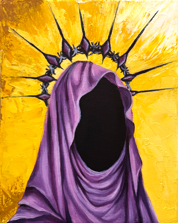 "Goddess of creation" 8x10 oil on canvas