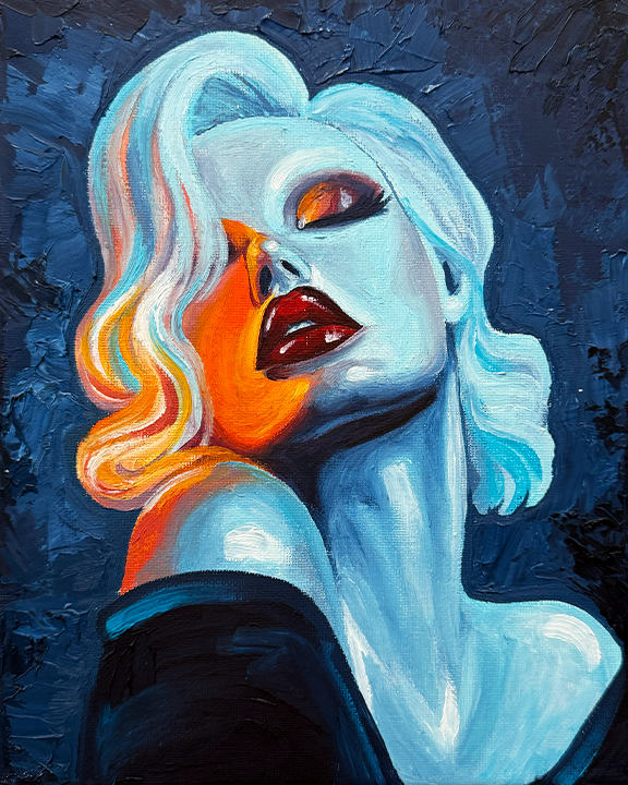 "Intuition" 8x10 oil on canvas