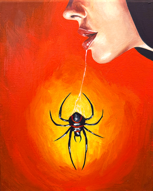 "Home within" 8x10 oil on canvas