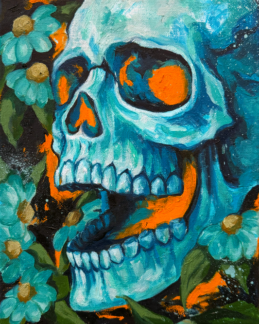 "Perfectly Aligned" 8x10 oil on canvas