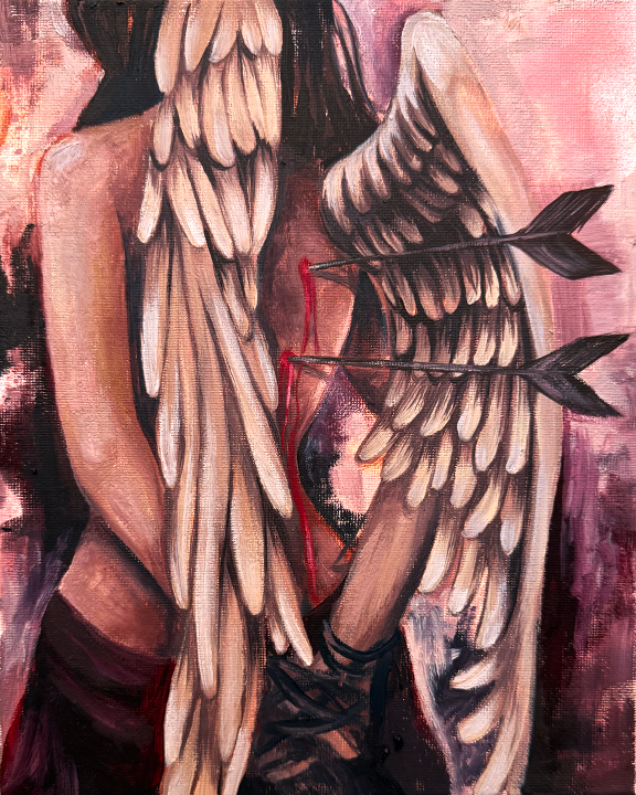 "Grief" 8x10 oil on canvas