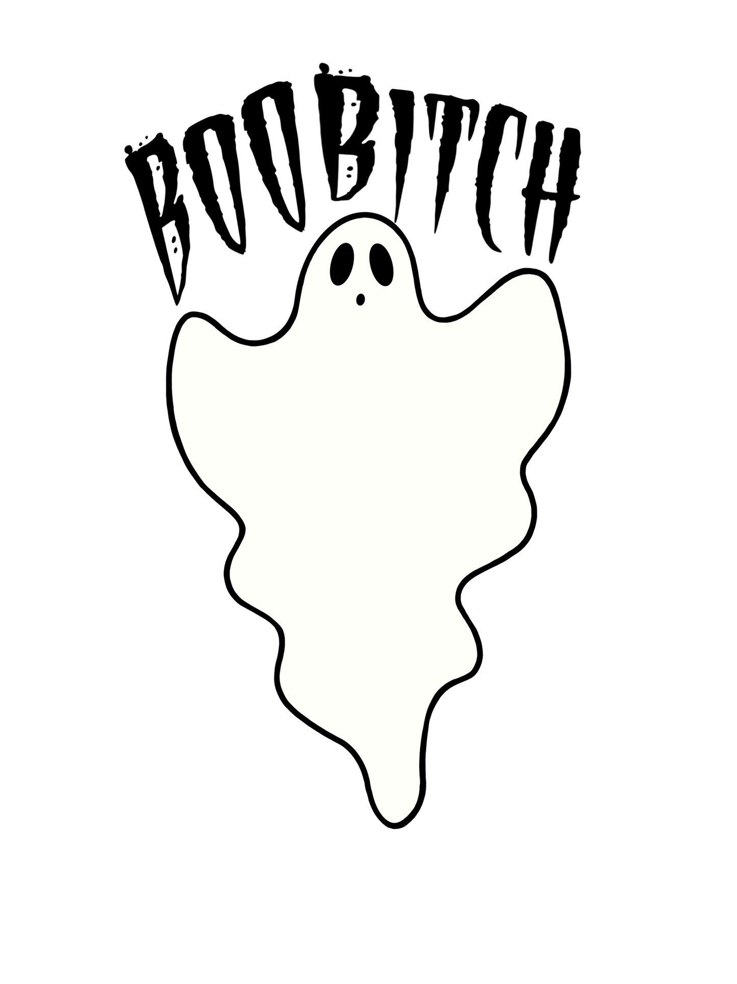 Boo 1.5x2.5 (Sticker)