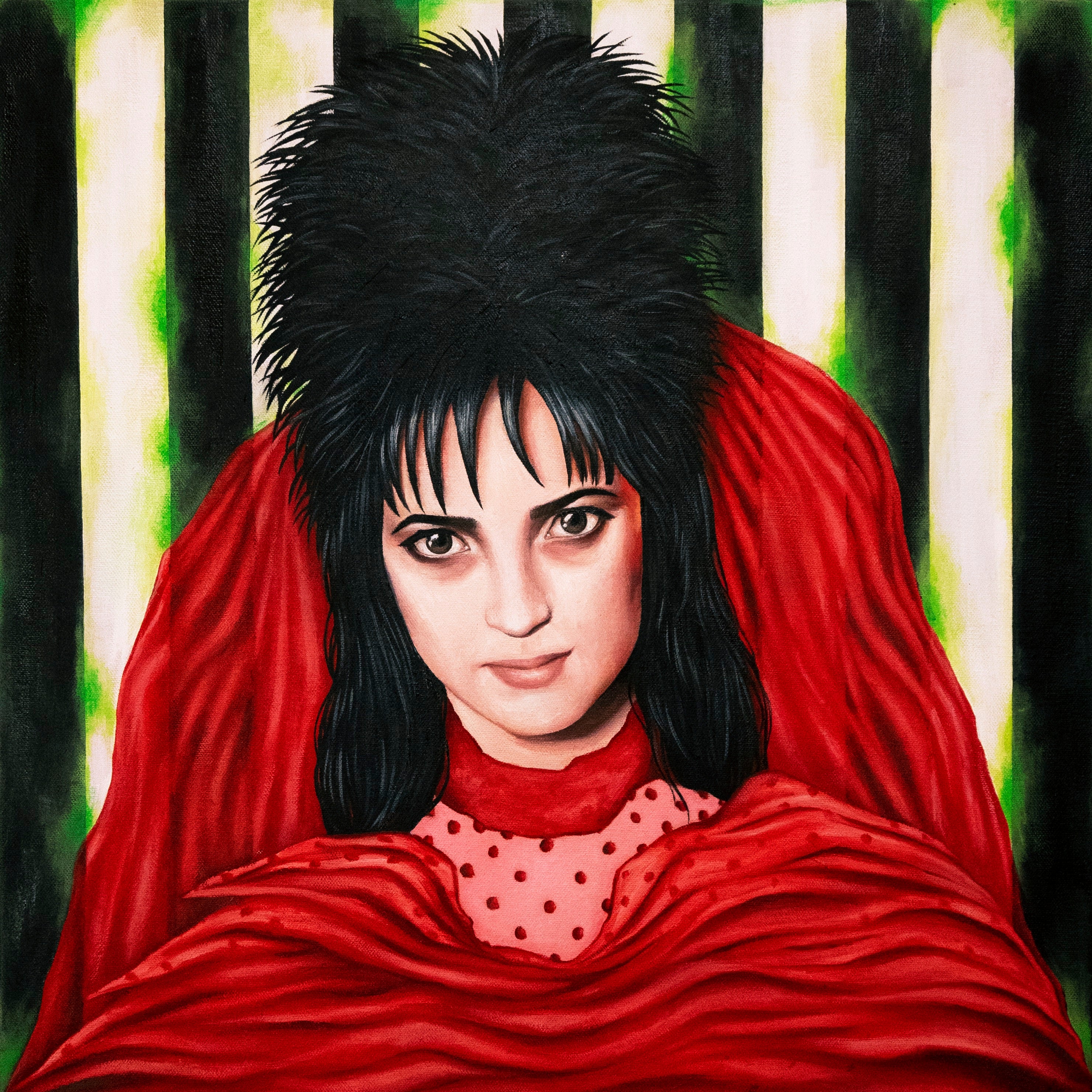3x3 Lydia Deetz (Sticker) crux my art